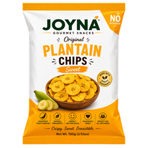 Joyna Gourmet Snacks Origibal Plantain Chips (Sweet)